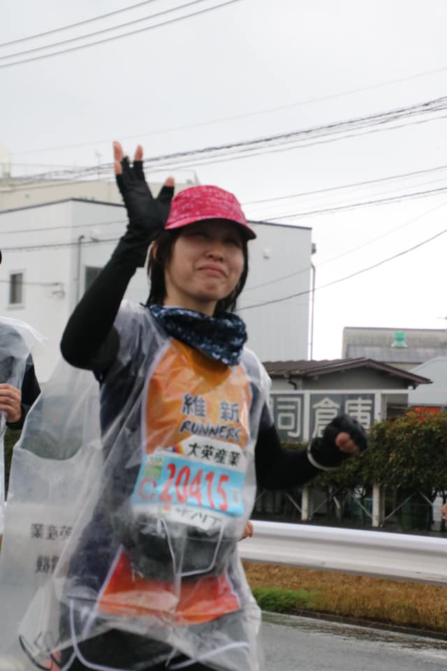あちこちでもらえるチームの応援が嬉しい！